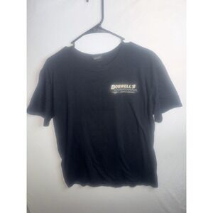 Harley-Davidson Graphic T-Shirt Nashville TN Boswell's Black Size Medium No Tag